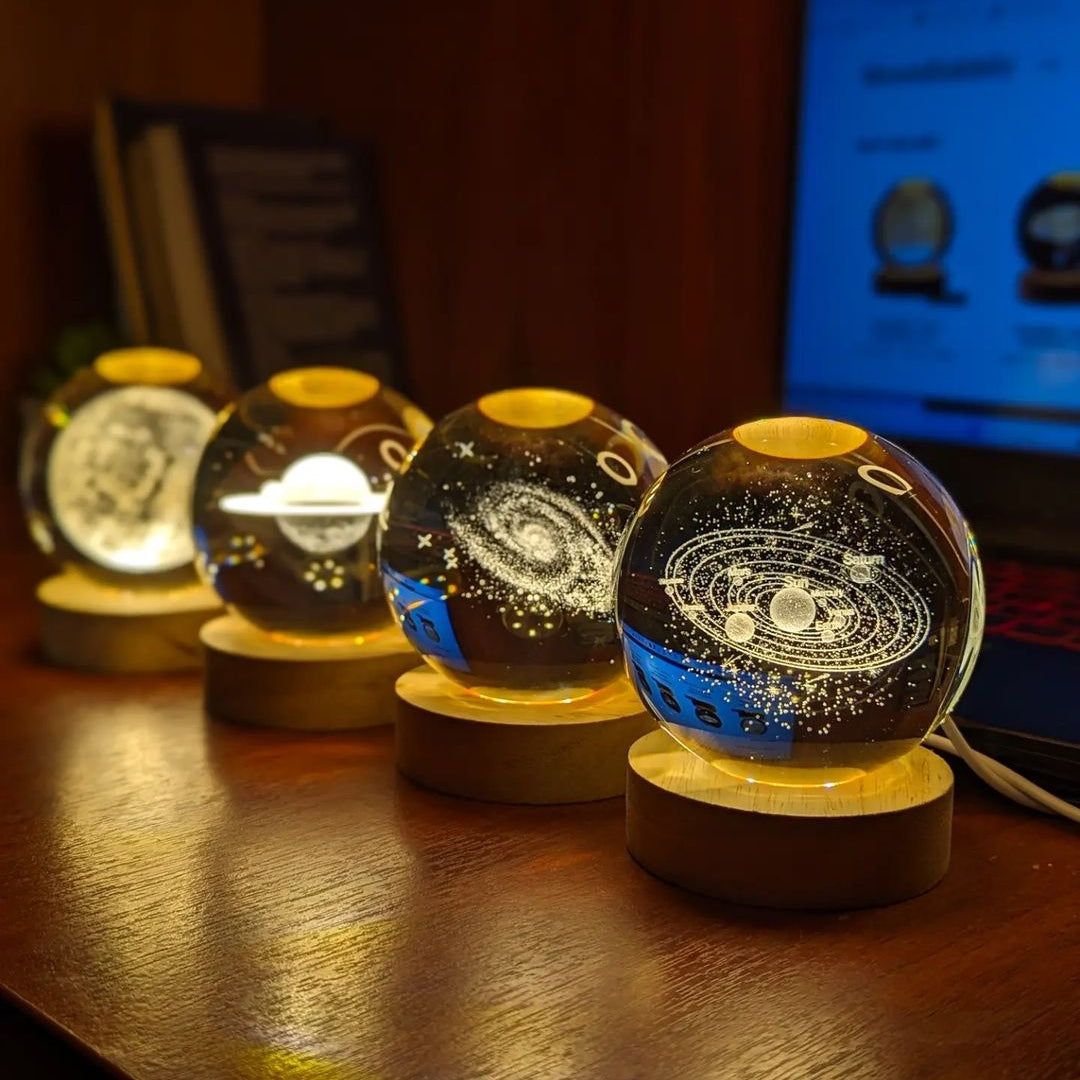 3D Crystal Lamp Ball(Assorted Design)