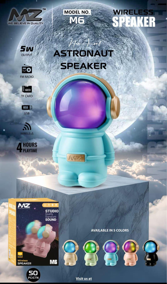 Astronaut Bluetooth Speaker, Portable Wireless Speaker with HiFi Sound Quality