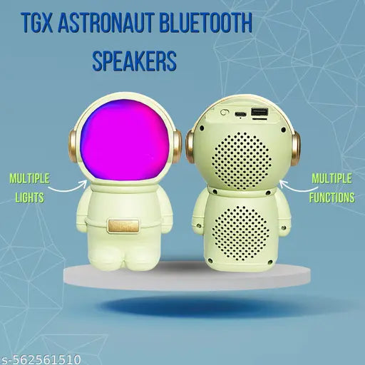 Astronaut Bluetooth Speaker, Portable Wireless Speaker with HiFi Sound Quality