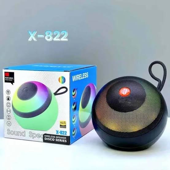 Rock Light Boom bass Wireless Speaker Sound/Upto 4 hrs Playtime/Multiple connectivity Modes