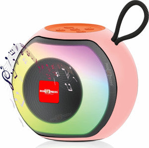 Rock Light Boom bass Wireless Speaker Sound/Upto 4 hrs Playtime/Multiple connectivity Modes