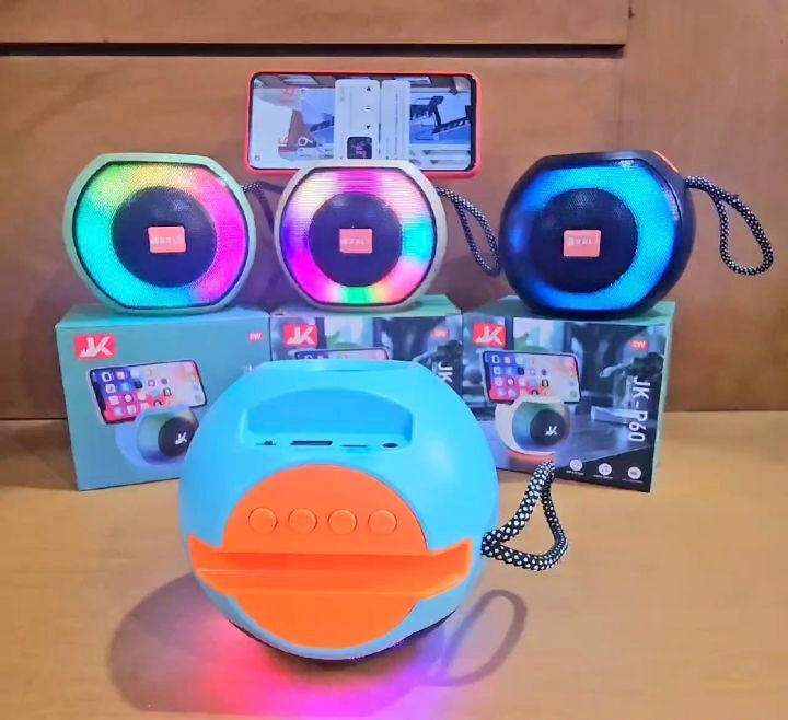 Rock Light Boom bass Wireless Speaker Sound/Upto 4 hrs Playtime/Multiple connectivity Modes