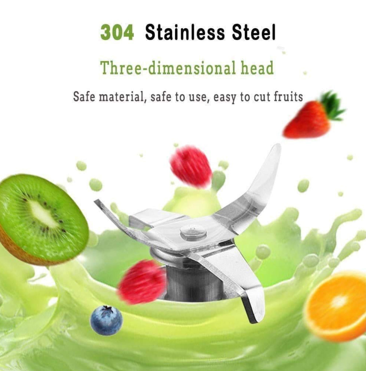 Portable Blender 450 ml, USB Rechargeable Battery