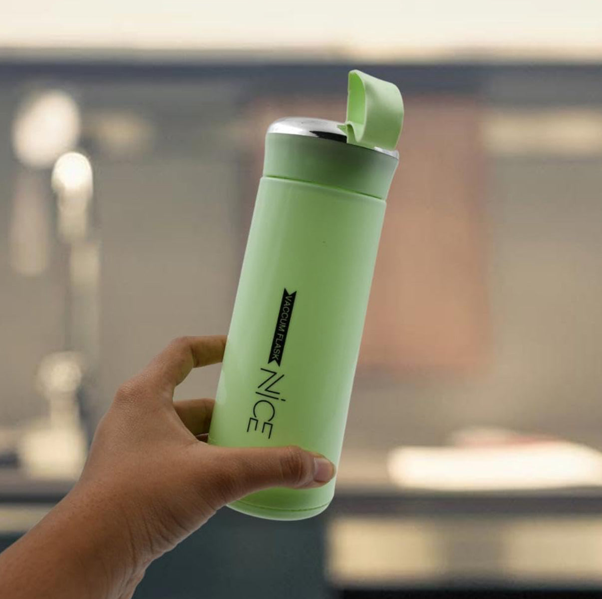 Stainless Steel Water Bottle 550ml + Glass Water Bottle 400ml, 8 Hours Hot 20 Hours Cold