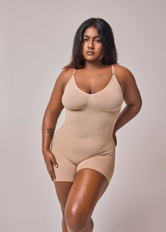 Women's Dress Shaping Body Shapewear Beige