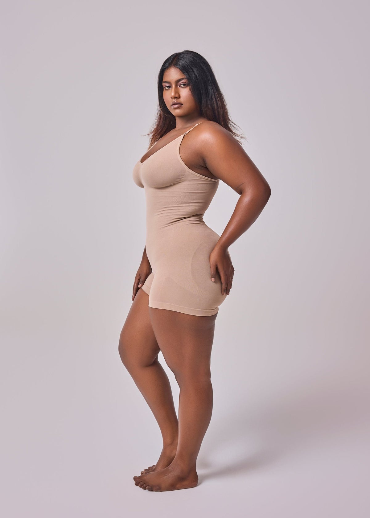 Women's Dress Shaping Body Shapewear Beige
