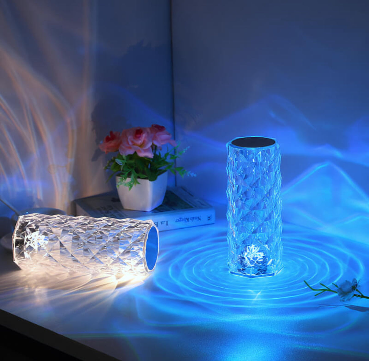 Trendy Crystal Lamp + Jbl Mini Bluetooth Speaker Free