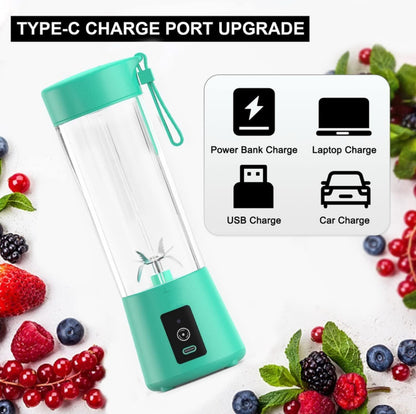 Portable Blender 450 ml, USB Rechargeable Battery