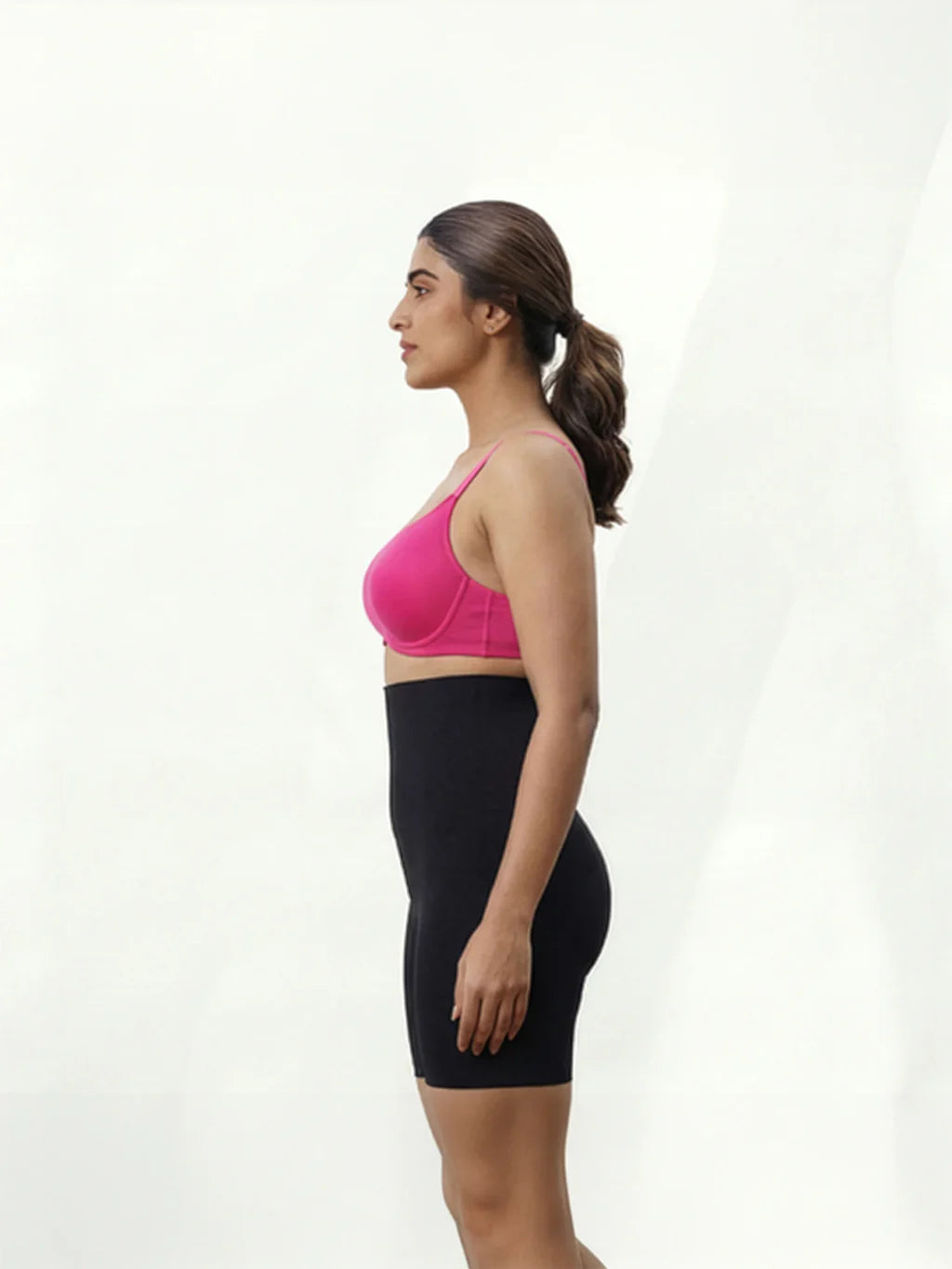 4-in-1 Shaper - Quick Slim Shape Wear Tummy, Back, Thighs, Hips - Black/Efffective Seamless Tummy Tucker Shapewear Body Shaper