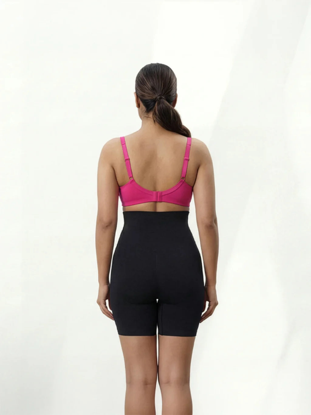 4-in-1 Shaper - Quick Slim Shape Wear Tummy, Back, Thighs, Hips - Black/Efffective Seamless Tummy Tucker Shapewear Body Shaper